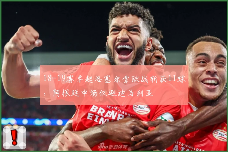 18-19赛季起洛塞尔索欧战斩获11球，阿根廷中场仅逊迪马利亚